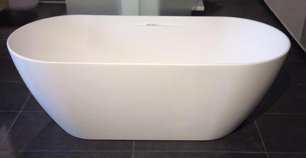 Freistehende Badewanne,freistehend, Mineralgußwanne