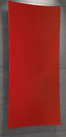 Eyebeam Star Glas Infarotheizkörper 1500 Watt rot