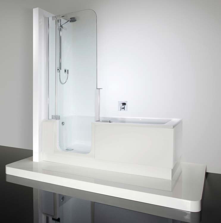 Artweger Twinline 2 1700X750 mm für Nischeneinbau links 