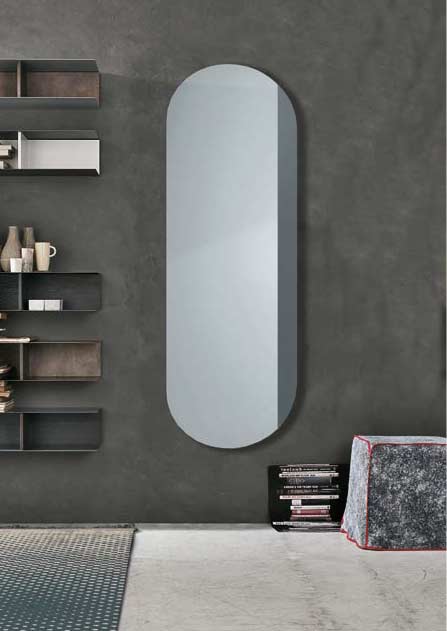 Eyebeam Infrarot Glasheizkörper Soap verspiegelt