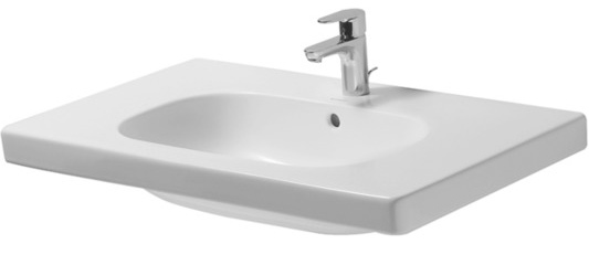 Duravit D-Code Möbelwaschtisch 850 mm