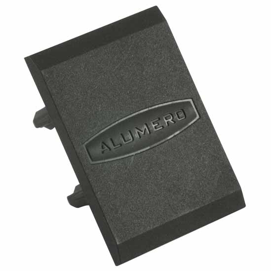 Alumero Endkappe 37/45 schwarz