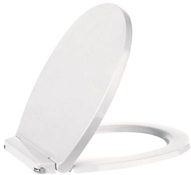 MKW WC-Sitz m.Deckel Euro 2000 mit Edelstahlscharnier weiss