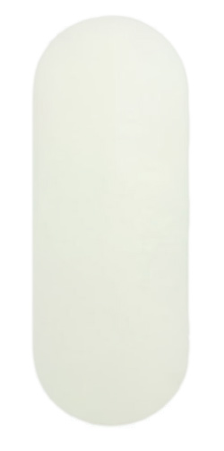 Eyebeam Infrarot Glasheizkörper Soap weiss 