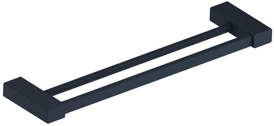 Badetuchhalter 490 mm doppelt aus Edelstahl