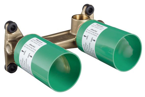 Hansgrohe Waschtisch Wand Unterputz Einhandmischer 2-Loch Rohbauteil 13622