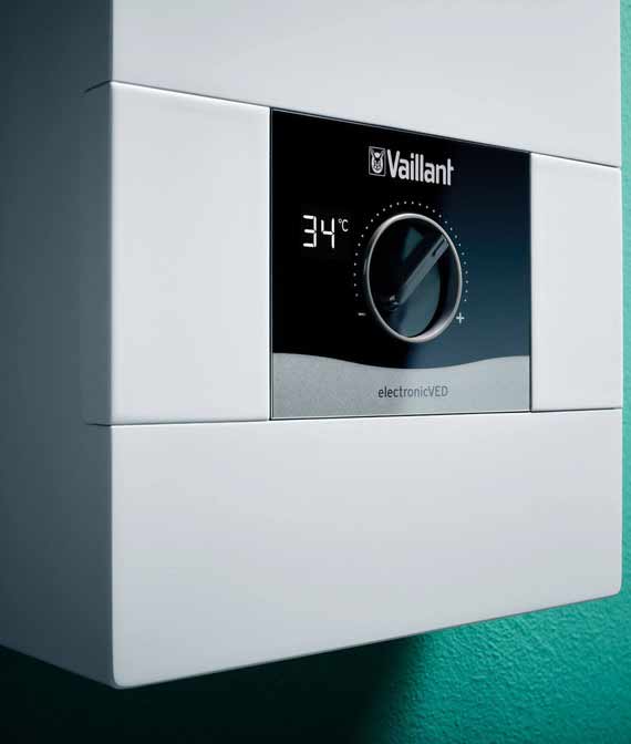 VAILLANT Elektro - Durchlauferhitzer VED E 27/8 Seitenansicht