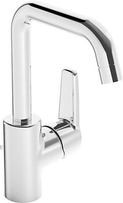 Hansa Polo Waschtisch Einhandmischer erhöht mit seitlichem Hebel verchromt, 5155