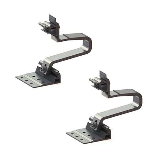 AluFix Dachhaken für PV Module Dachziegel