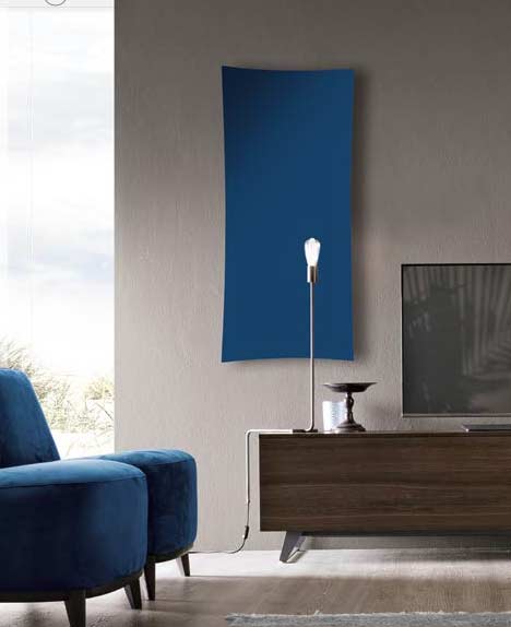 Eyebeam Star Glas Infarotheizkörper 1000 Watt RAL FARBEN