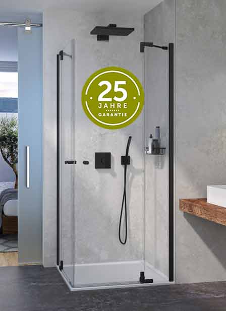 Palme Ferox Eckeinstieg in schwarz