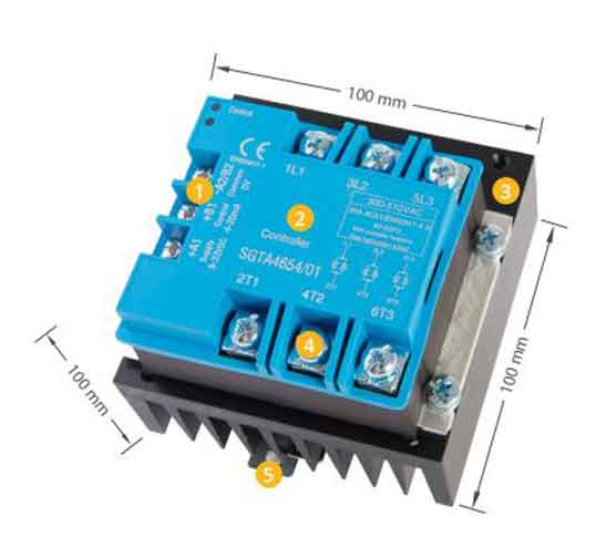 SmartFox Thyristorsteller 400V 6 kW