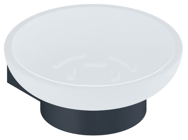 Amoa Seifenhalter mit Kristallseifenschale