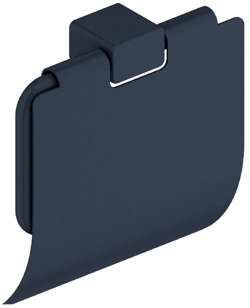 Toilettenpapier Rollenhalter mit Deckel Edelstahl 