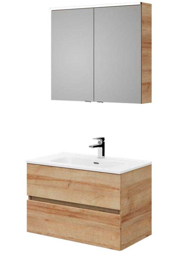 Artiqua Möbelkombination 810 mm Eiche