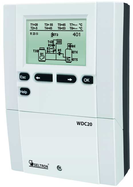 Heizungsregelung witterungsgeführt WDC20
