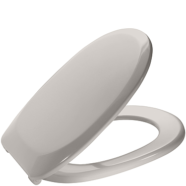 MKW WC-Sitz Euro Kadett Plus m.Deckel Metallscharnier manhatten-grau