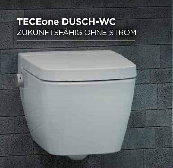 Tece One Dusch WC Wand WC mit Duschfunktion