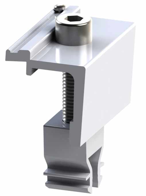 Alumero Abschlussklemme Click mit Pin 30-42