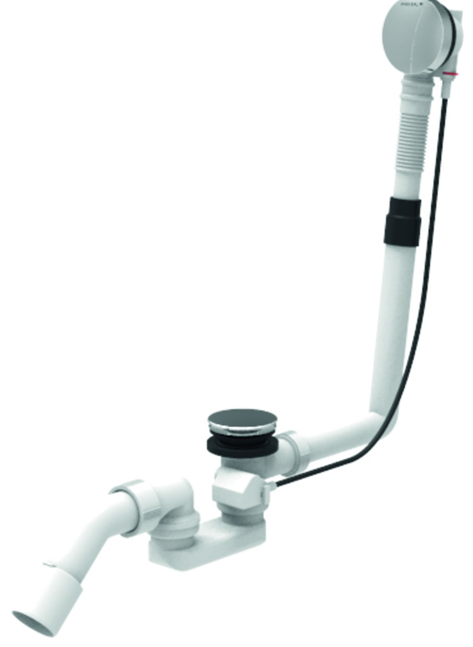 Ab-und Überlaufgarnitur Funktionseinheit für Normalwannen