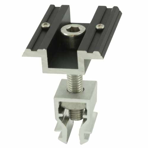 Alumero Mittelklemme Click Pin schwarz 30-45 mm