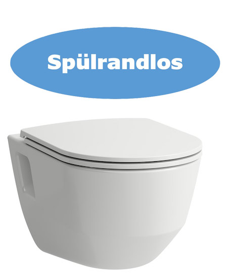 Laufen Wand WC spülrandlos 2096.4
