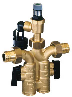 Braukmann Sicherheitsgruppe für Standspeicher DN 25 1"