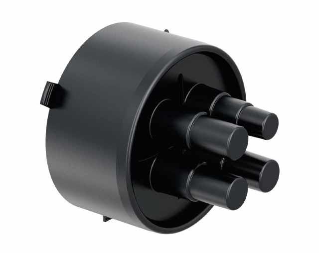 Gummi Endkappe für Quattro Rohr 25+32+40/175