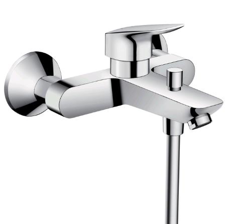 Hansgrohe Logis Badewannen Einhandmischer verchromt, 71400