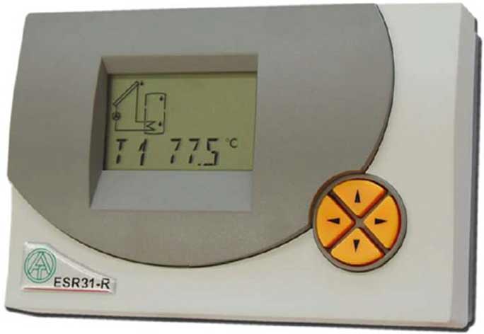 TA Solarregler ESR31-D Frontansicht