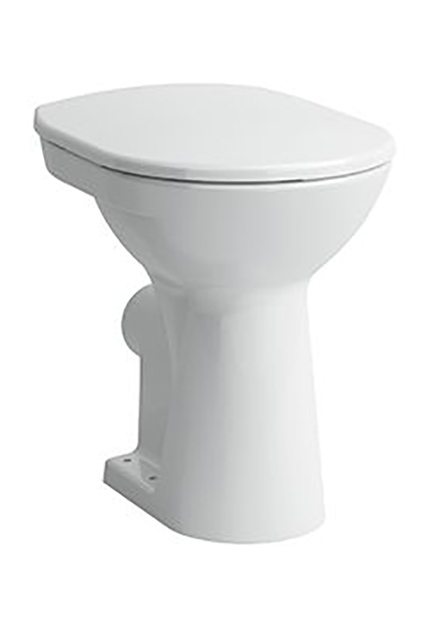 Laufen 2595.5 Stand-Tiefspül-WC PRO weiss Abgang waagrecht erhöht