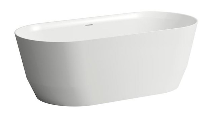Laufen Pro Badewanne freistehend 1650 mm frei