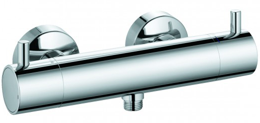 Kludi Brause-Thermostat Aufputz Bozz, verchromt 35203