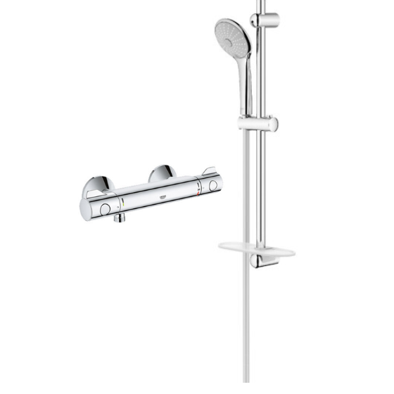 Grohe Brausegarnitur und Thermostat Set
