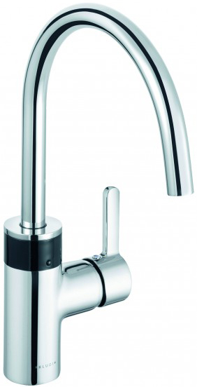 Kludi E-GO Spültisch Einhandmischer elektronisch 230 Volt, verchromt 42200