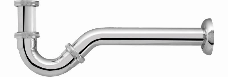 Bidetröhrensifon 5/4" verchromt