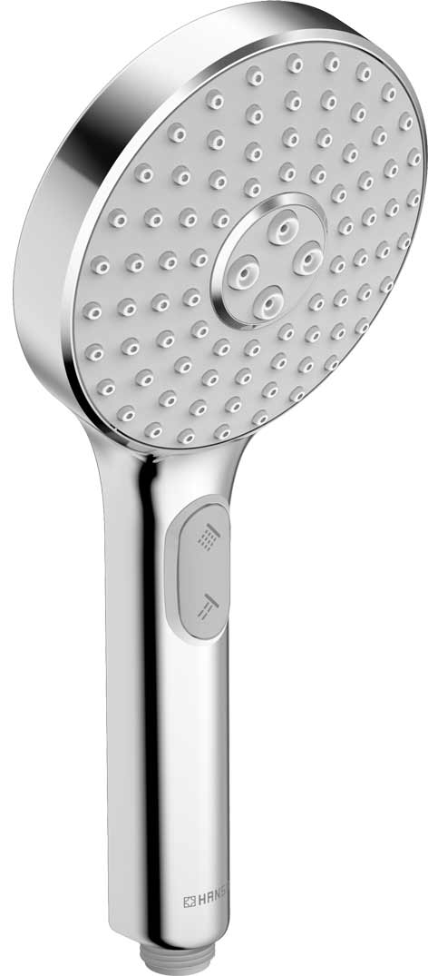 Hansa Handbrause Activajet Style 8433 0100 chrom/hellgrau  