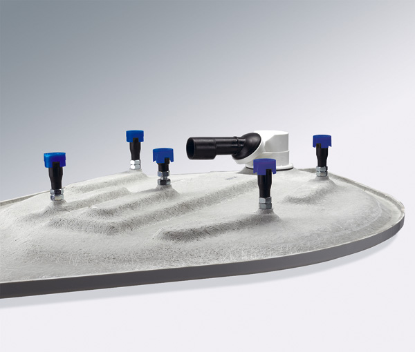 Polypex Stellfüße f.Brausetassen