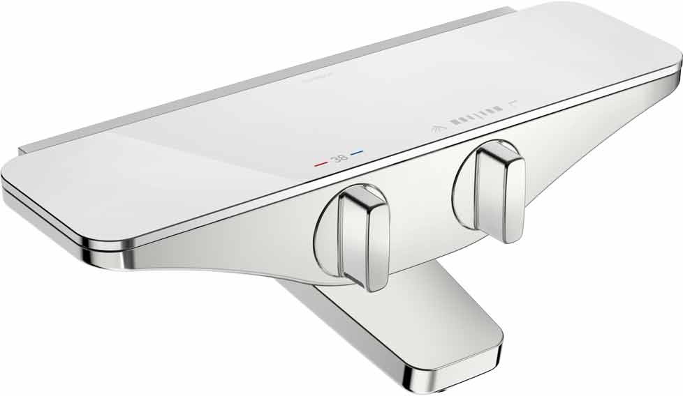 Hansa Emotion Badewannen Thermostat chrom/weiss 