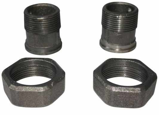 Rohrverschraubung für Heizungspumpen 6/4"X5/4"
