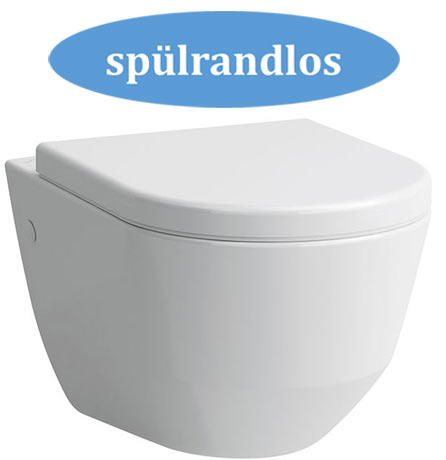 Laufen 2096.5 spülrandloses Wand WC 