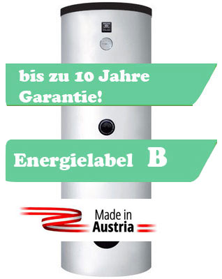 GC Warmwasserspeicher Hochleistungsregisterspeicher 300 Liter 1 Register 