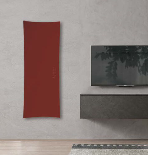 Eyebeam Star Glas Infarotheizkörper 1000 Watt rot