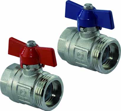 Uponor Kugelhahn Set 1"-1"