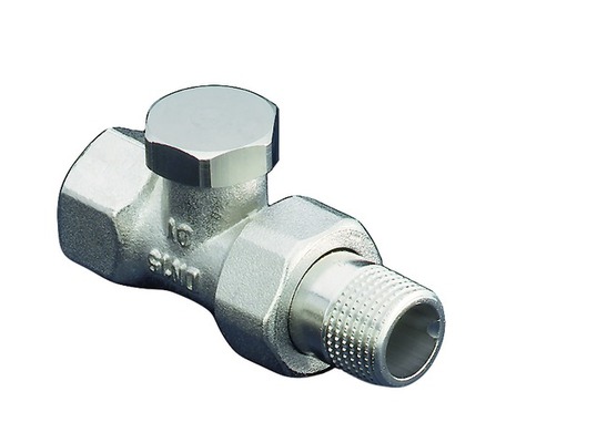 Oventrop "Combi 2" Rücklaufverschraubung DN 15, 1/2", gerade,vernickelt