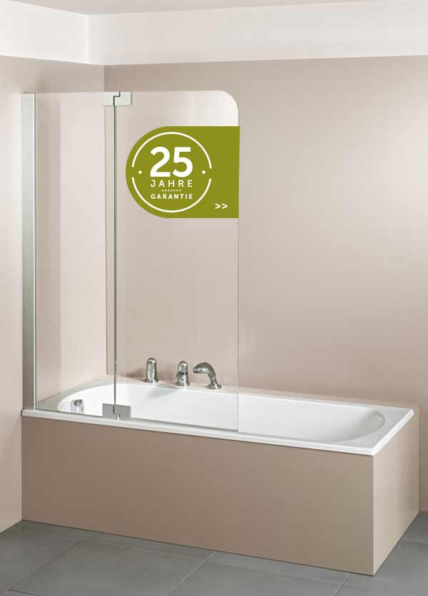 Palme Avito Vario Wannenklappwand 2 tlg. links mit Garantie