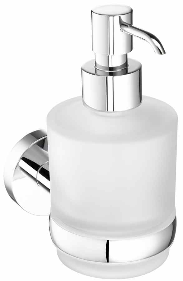 Seifenspender mit Kristallglasbehälter 