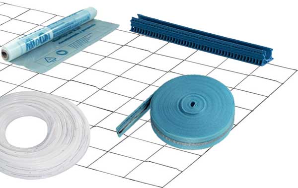 Uponor Fußbodenheizung Classic per m2  Verlegeabstand 15 cm