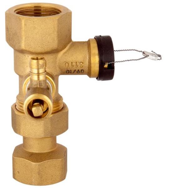 Kappenventil für Ausdehnungsgefäße 1"IG