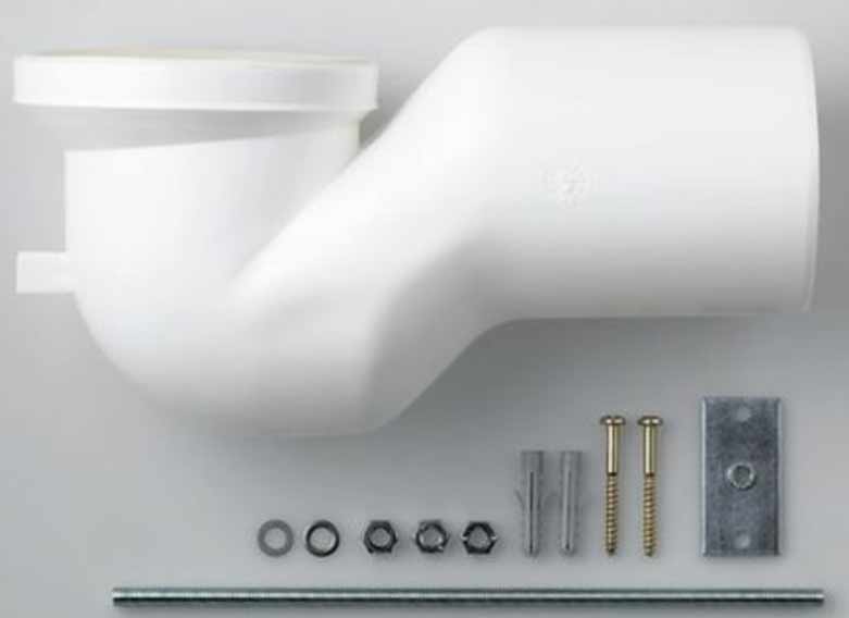 Laufen 9902.7 DN 100 Bogen Stand WC mit UP Kasten